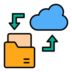 Fototapeta premium Backup Copy Icon