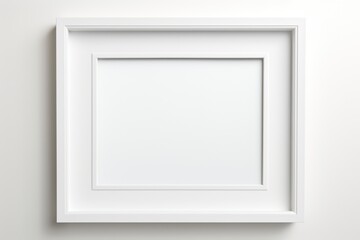 Fototapeta premium beautiful contemporary design square frame, front view, full frame filled, solid white background