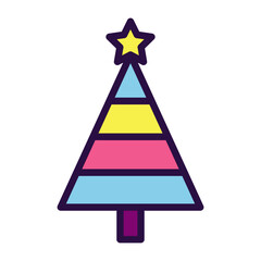 Christmas Tree Icon Clipart