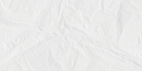White crumpled paper texture . White wrinkled paper texture. White paper texture . White crumpled and top view textures can be used for background of text or any contents.