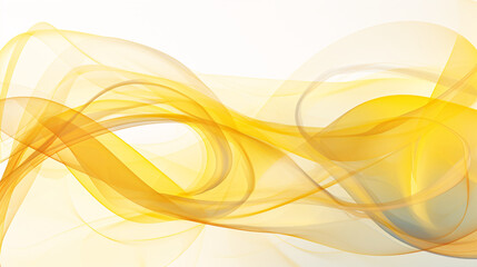 Dynamic Yellow Abstract Background for Creative Design and Digital Art