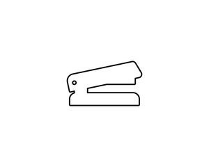 Stapler machine icon vector symbol design illustration