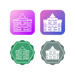 Castle Vector Icon