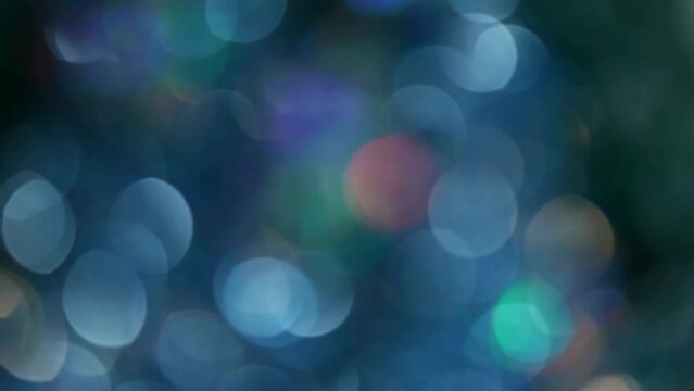 footage of tinsel bokeh background