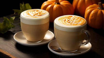 cup of cappuccino HD 8K wallpaper Stock Photographic Image 