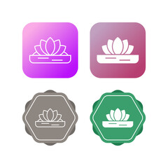 Lotus Vector Icon