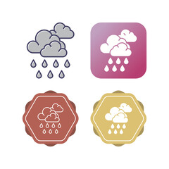 Monsoon Vector Icon