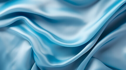 Ocean Blue silk silky satin fabric elegant extravagant luxury wavy shiny luxurious shine drapery...