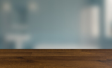 Modern bathroom including bath and sink. 3D rendering.. Texture Wooden parquet. Flooring. Seamless.