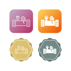 Gas Leak Vector Icon
