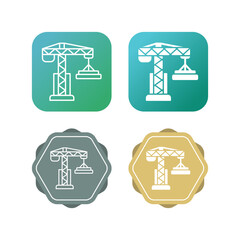 Crane Vector Icon