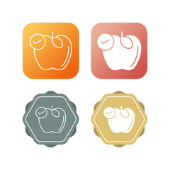 Apple Vector Icon