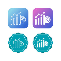 Bar Chart Vector Icon
