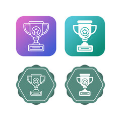 Trophy Vector Icon