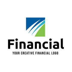 Simple Financial and investment Logo designs concept vector, Modern Finance logo designs isolated on white background