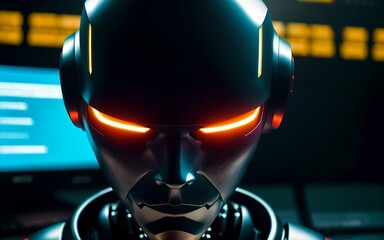 AI Cybersecurity Navigating the Threat Landscape with Robotic Defense ai generated