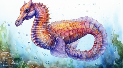 fish in aquarium HD 8K wallpaper Stock Photographic Image  - obrazy, fototapety, plakaty