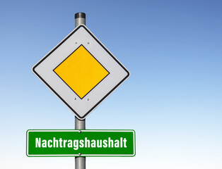 Nachtragshaushalt hat Vorfahrt, Symbolbild