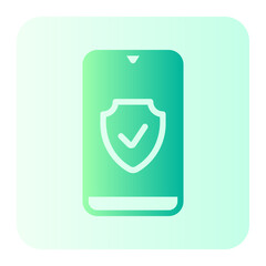 protection gradient icon