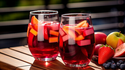 glass of juice HD 8K wallpaper Stock Photographic Image 