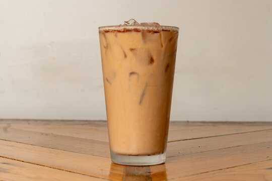 Iced chai latte
