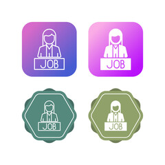 Job Vector Icon