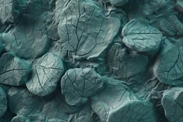 Obraz premium background with blue and white stones