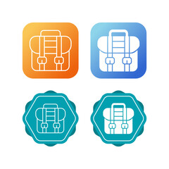 Suitcases Vector Icon