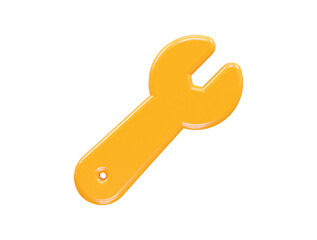 Tools icon 3d rendering element illustration 