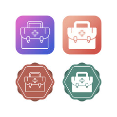 First Aid Kit Vector Icon