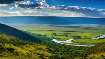 geology rift valley landscape illustration tectonic fault, escarpment plateau, lake basin geology rift valley landscape