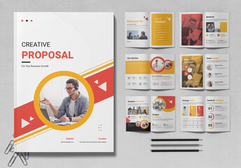 Creative Business Proposal Layout Template