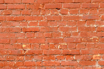 texture wall old red brick