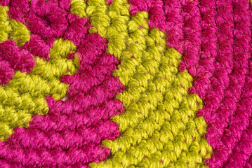 Fototapeta na wymiar pattern knitted wool clothes handmade
