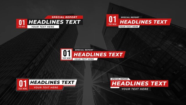 Dynamic Headline Lowerthird