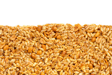 Krayasart, Thai crispy rice, peanut and sesame cereal