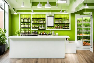 interior of a modern kitchen