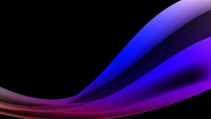 Colorful Abstract waves on Black Background. Colorful dynamic.Graphic design grunge style concept for banner, flyer, landing page, website, banner. vector illustration