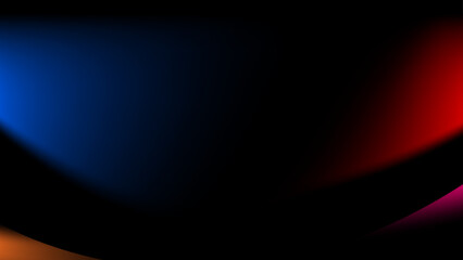 Colorful Abstract waves on Black Background. Colorful dynamic.Graphic design grunge style concept for banner, flyer, landing page, website, banner. vector illustration