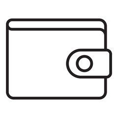 Wallet line icon
