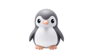The Penguin Solitude A Toys Independent Tale Isolated On Transparent Background