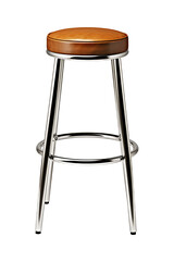 High stool Isolated on cut out PNG transparent background