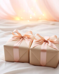 gift box with ribbon