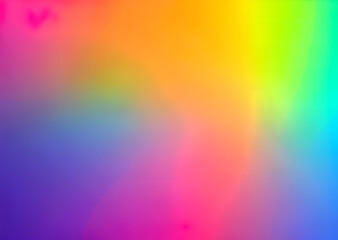 Obraz premium Gradient background design mixed colors, modern trend colors bright illustration mix palette, Generative AI