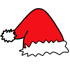 illustration of a red and white sign