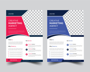 
Modern Creative Corporate business flyer,promotion, advertise, publication, cover page,