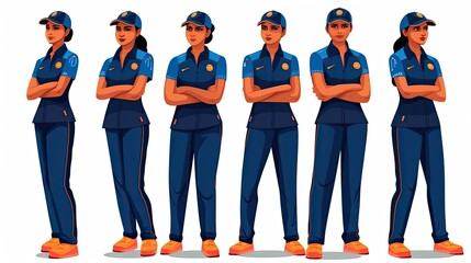 indian cricket women team player