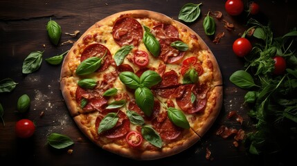 cheese crust pizza food illustration toppings sauce, dough oven, pepperoni mozzarella cheese crust...