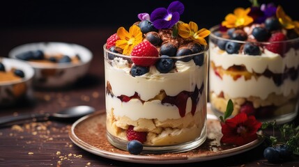 dessert mascarpone tiramisu food illustration italian creamy, coffee ladyfingers, indulgent delicious dessert mascarpone tiramisu food