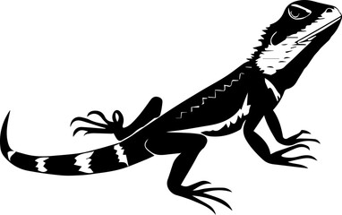 Agama Lizard icon 3.svg - obrazy, fototapety, plakaty